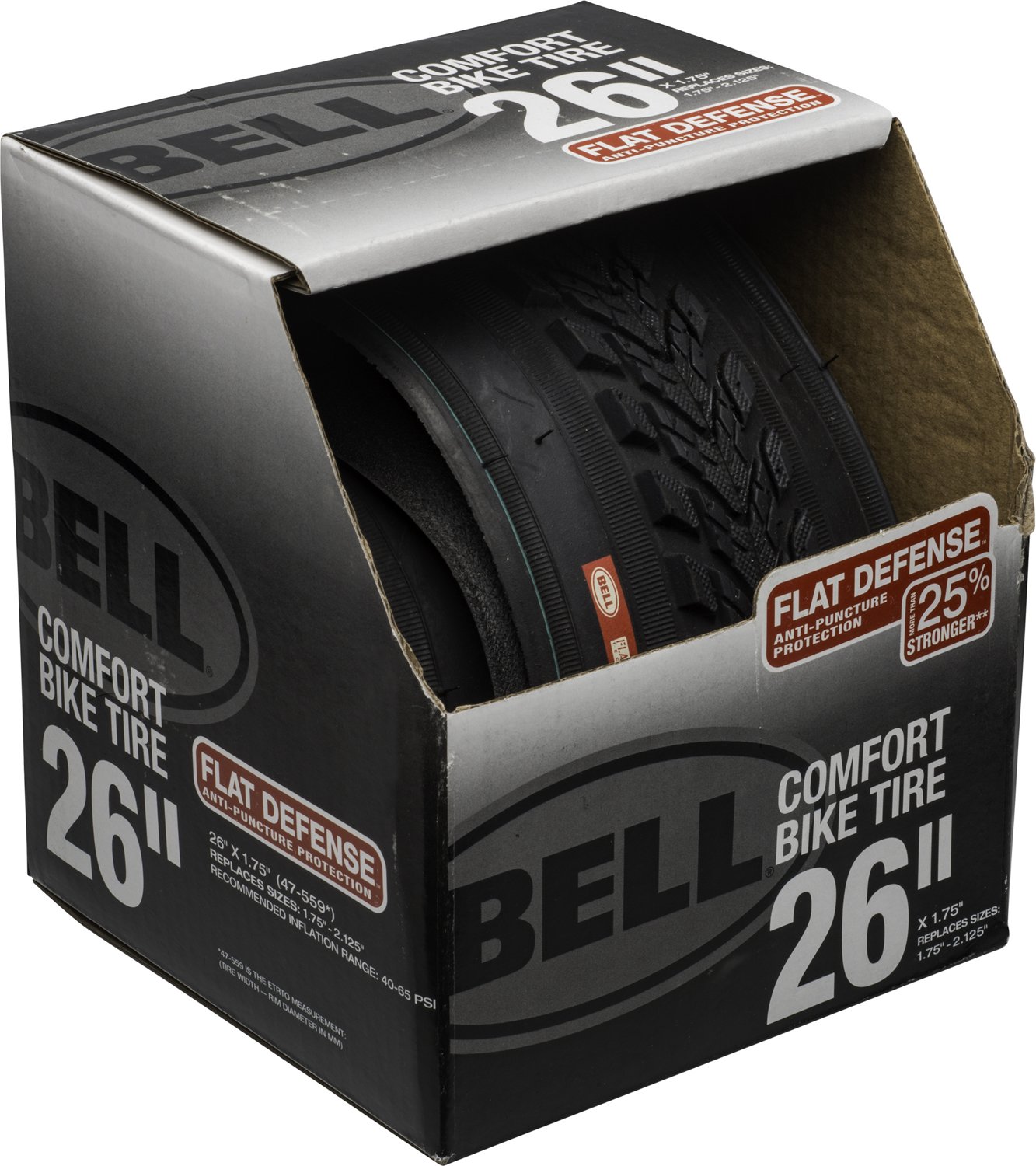 Bell Comfort 26 in Flat Defense Tire Academy