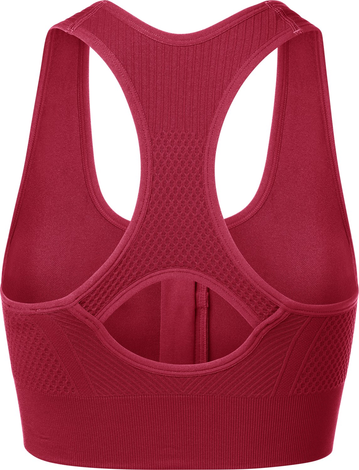 BCG Women's Seamless Zip Front Mid Impact Sports Bra                                                                             - view number 2