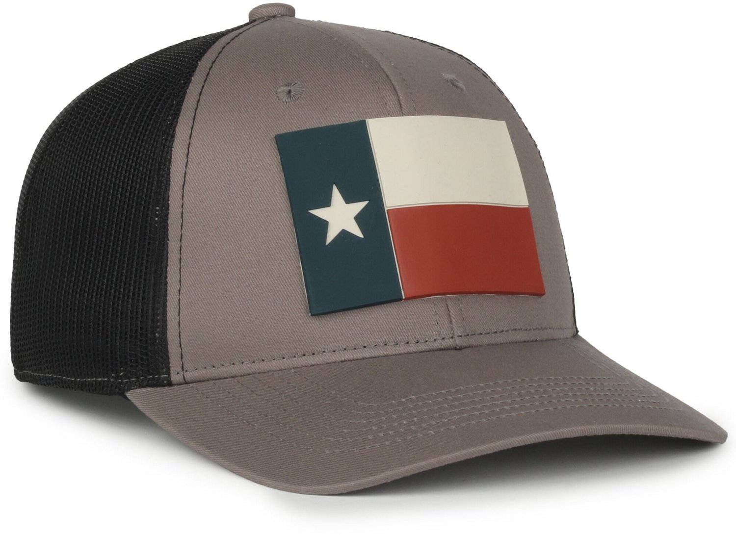 Academy Sports + Outdoors Men's Texas Flag Trucker Cap                                                                           - view number 1