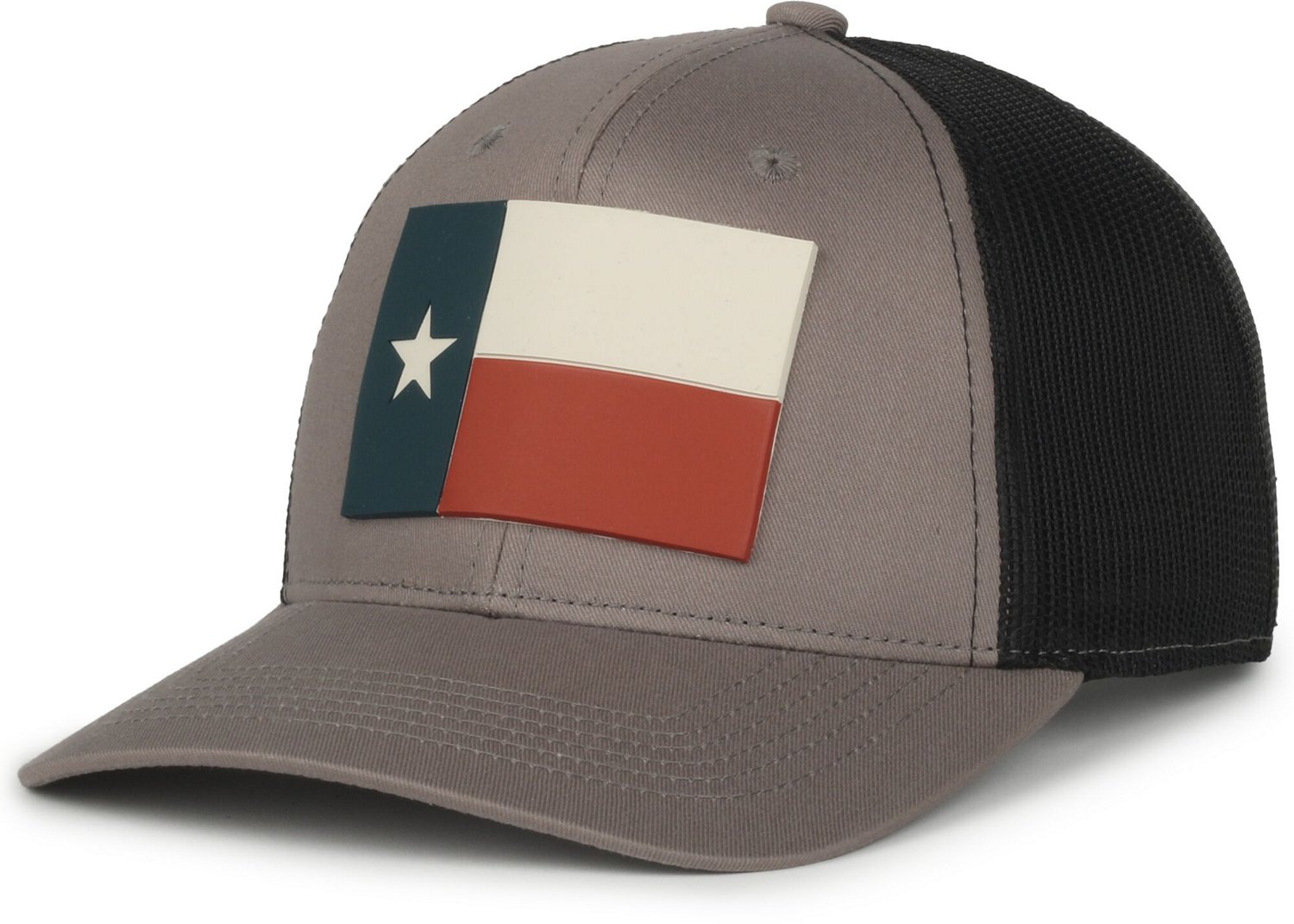 Academy Sports + Outdoors Men's Texas Flag Trucker Cap                                                                           - view number 2