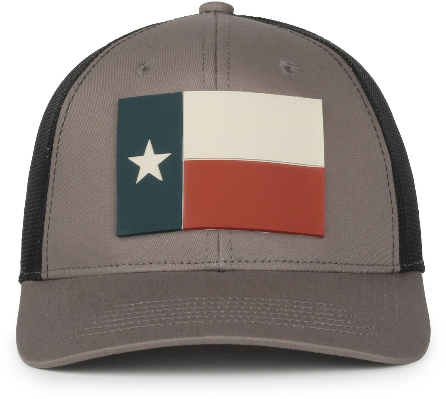 Academy Sports + Outdoors Men's Texas Flag Trucker Cap                                                                           - view number 3