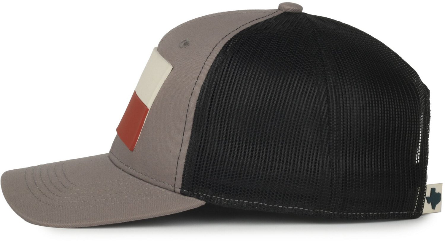Academy Sports + Outdoors Men's Texas Flag Trucker Cap                                                                           - view number 5
