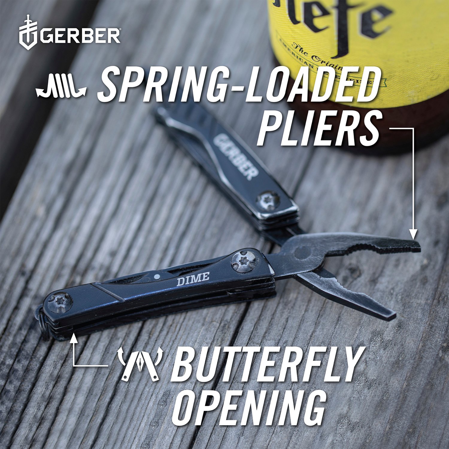 Gerber Dime Black Needle Nose Multi-Tool                                                                                         - view number 7