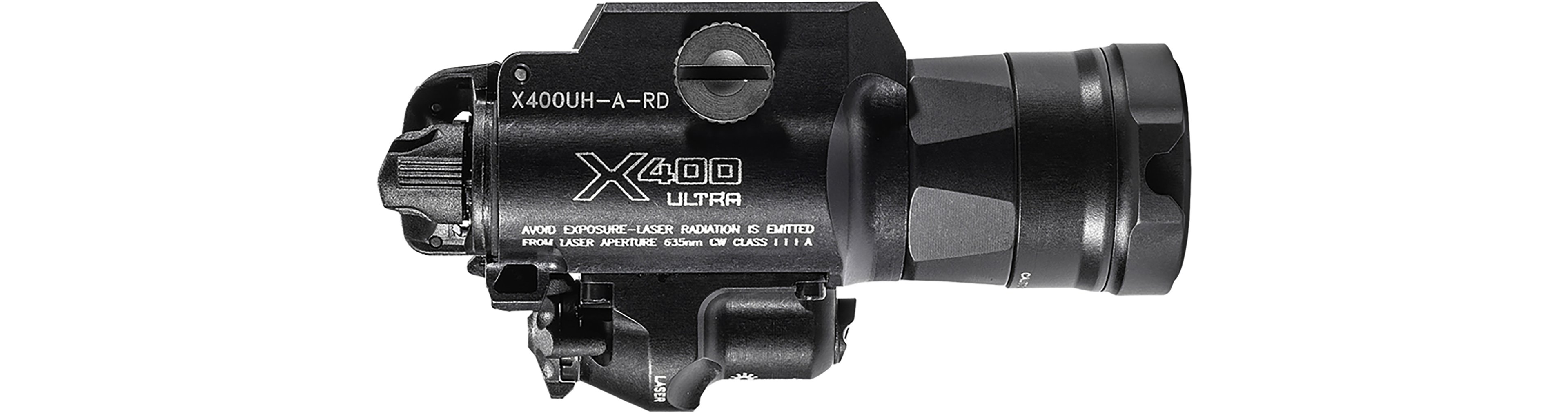 SureFire X400 Ultra MasterFire WeaponLights with Laser