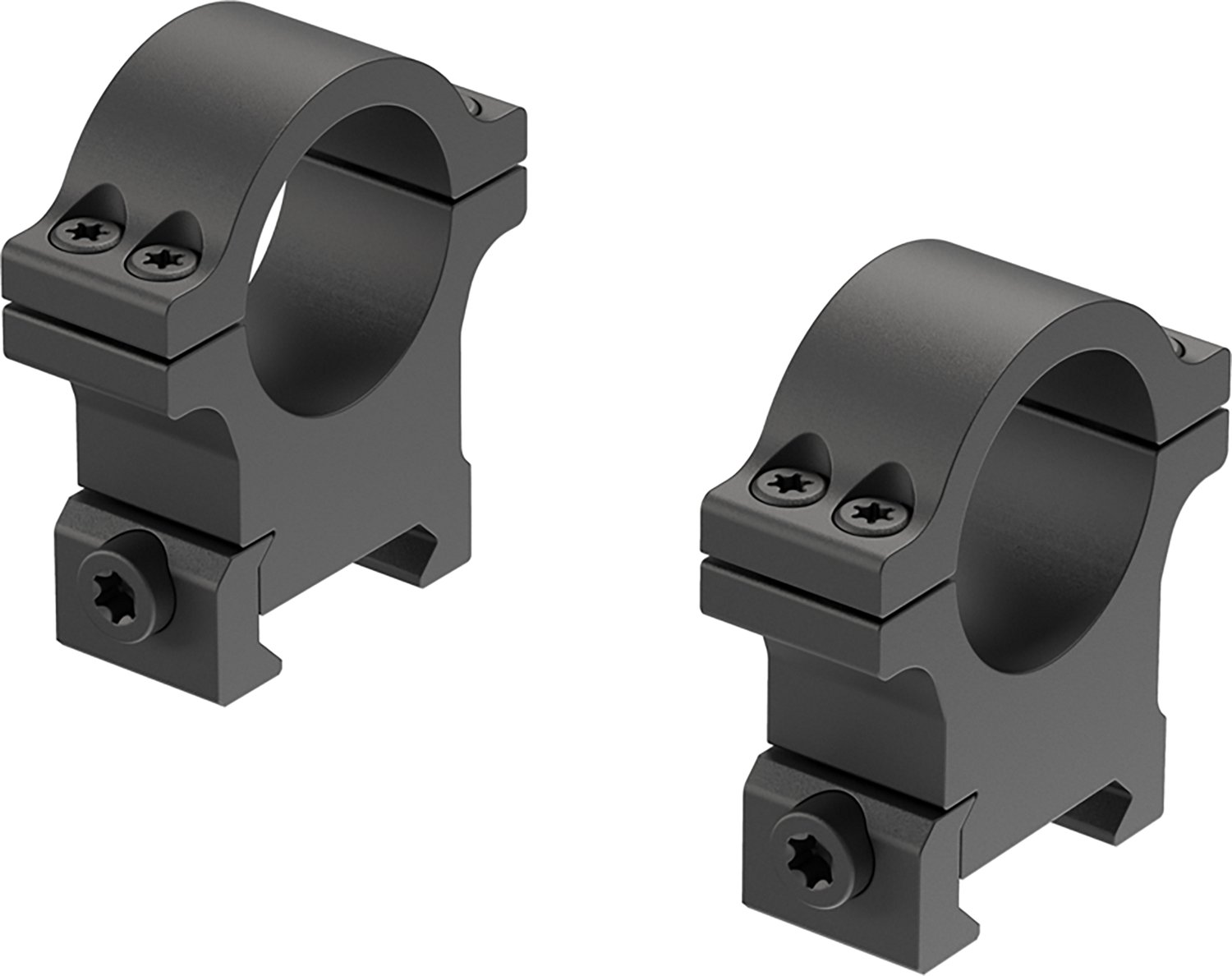 Leupold Open Range Cross-Slot 1 in High Rings - view number 2