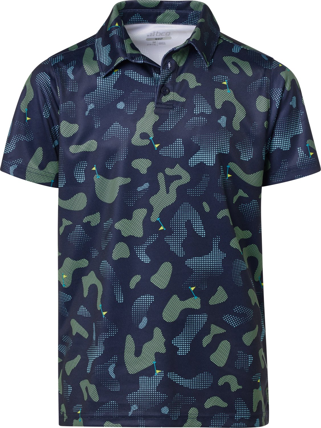 BCG Boys' Golf Camo Polo Shirt                                                                                                   - view number 1
