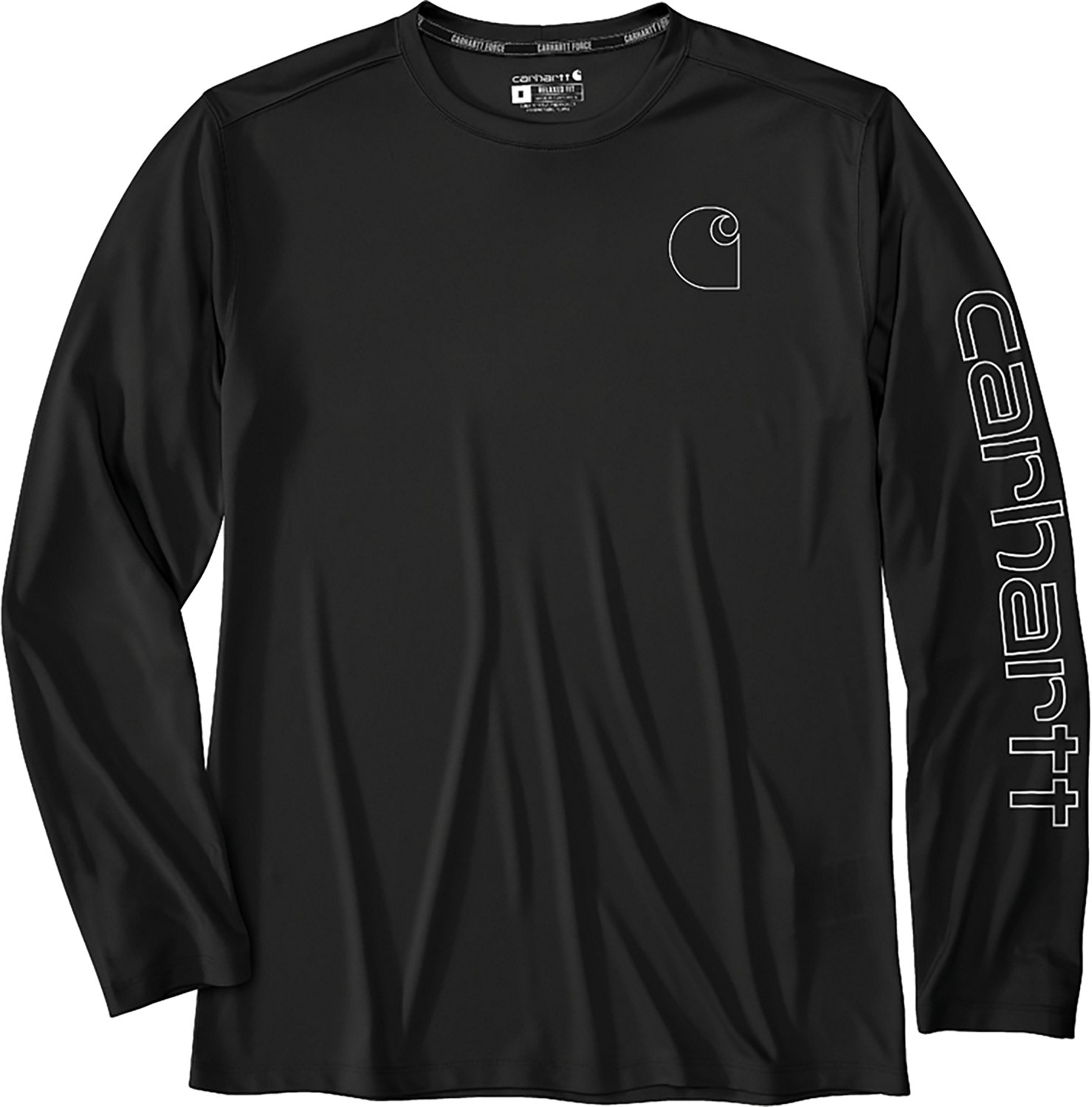 Carhartt Men's Force Sun Defender Lightweight Long Sleeve T-Shirt - view number 2
