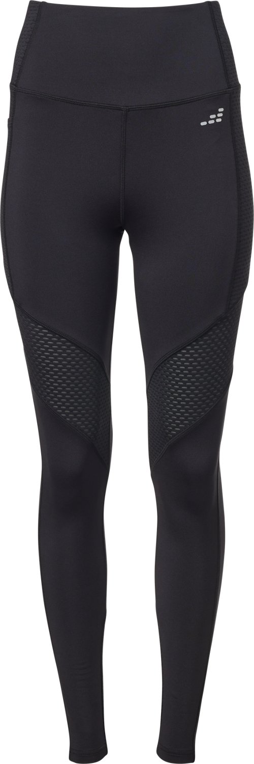 BCG Women's Hight Waisted Texture Mesh Leggings                                                                                  - view number 1
