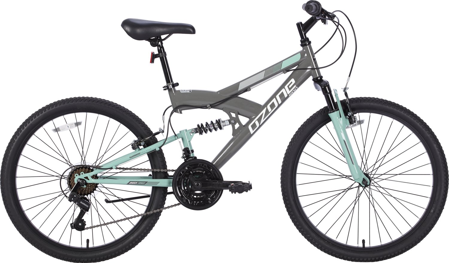 Ozone 500 Girls Shock Force 24 in 21 Speed Mountain Bike Academy