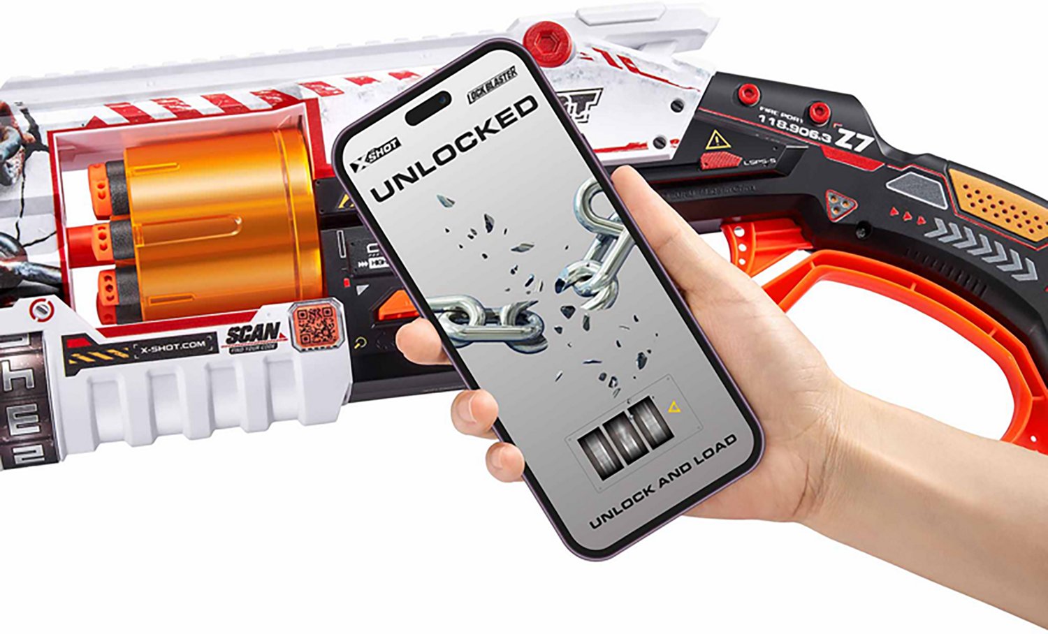 ZURU X-Shot Skin Series 1 Lock 16 Darts Gun                                                                                      - view number 3
