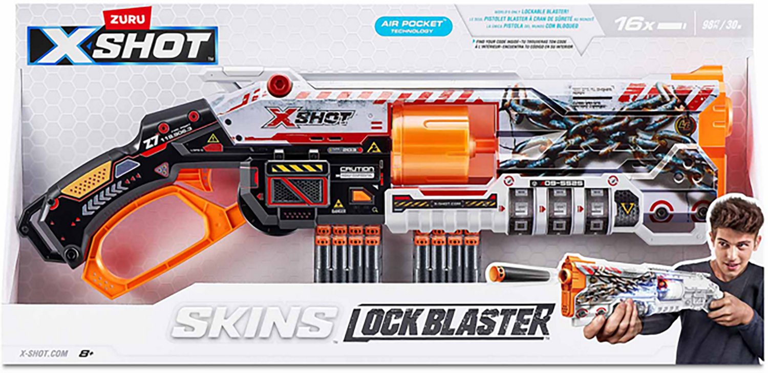 ZURU X-Shot Skin Series 1 Lock 16 Darts Gun                                                                                      - view number 4