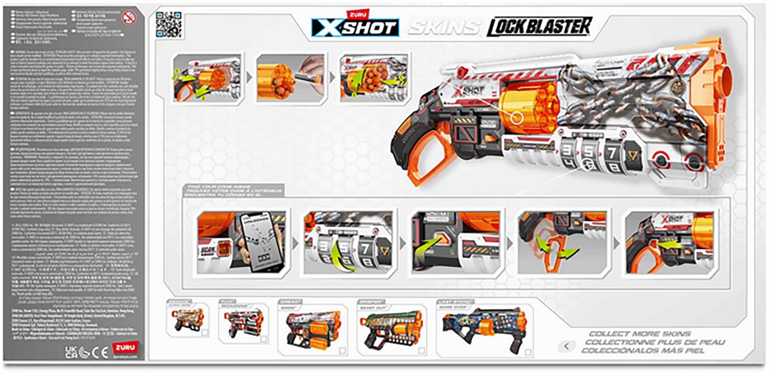 ZURU X-Shot Skin Series 1 Lock 16 Darts Gun                                                                                      - view number 5