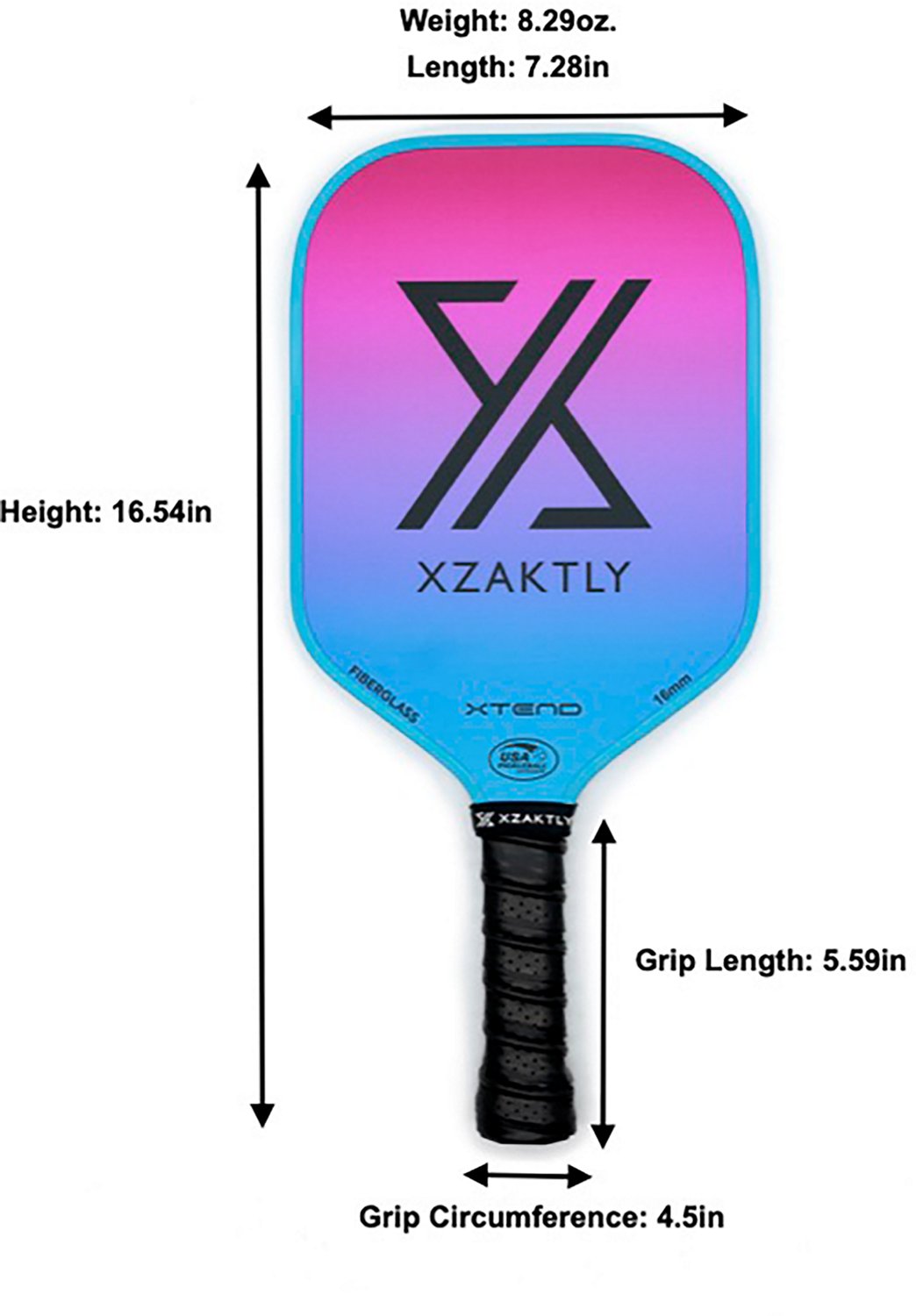 Xzaktly XTEND Pickleball Paddle - view number 3