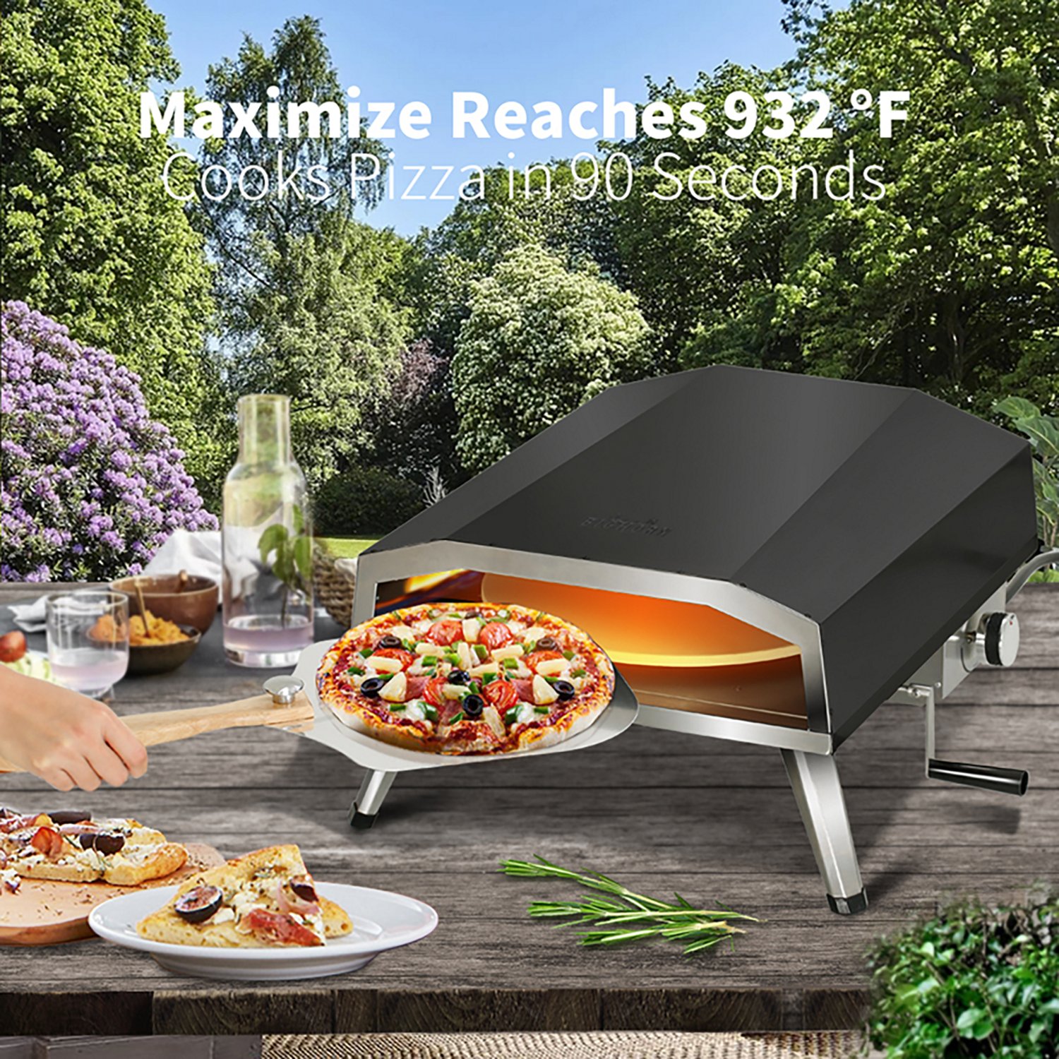 Master Cook Propane 16 in Pizza Oven - view number 4