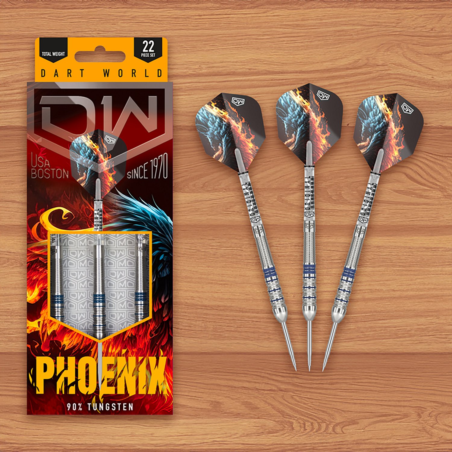 Dart World Phoenix 90% Tungsten Steel Darts - view number 4