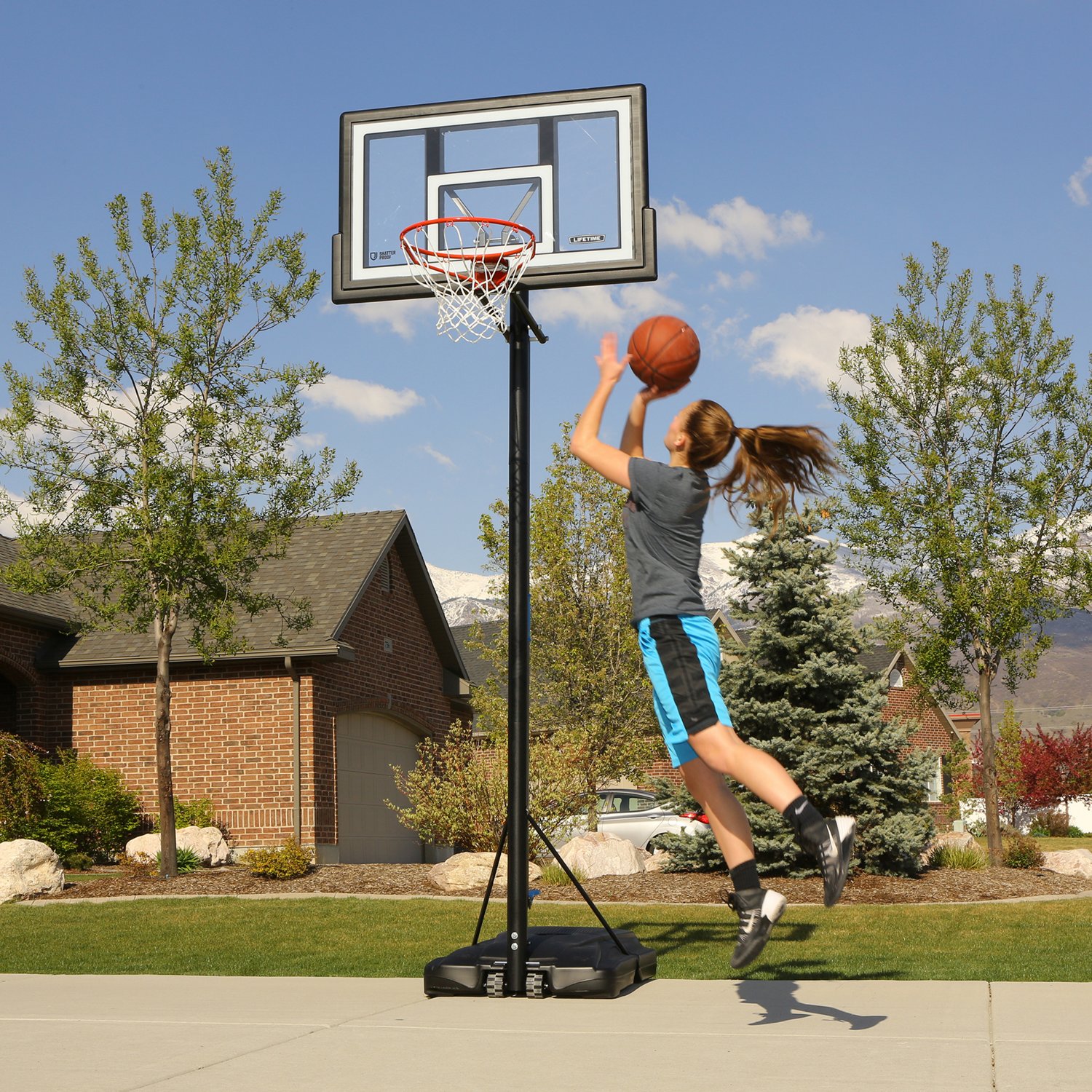 Lifetime 50 in Portable Basketball Hoop