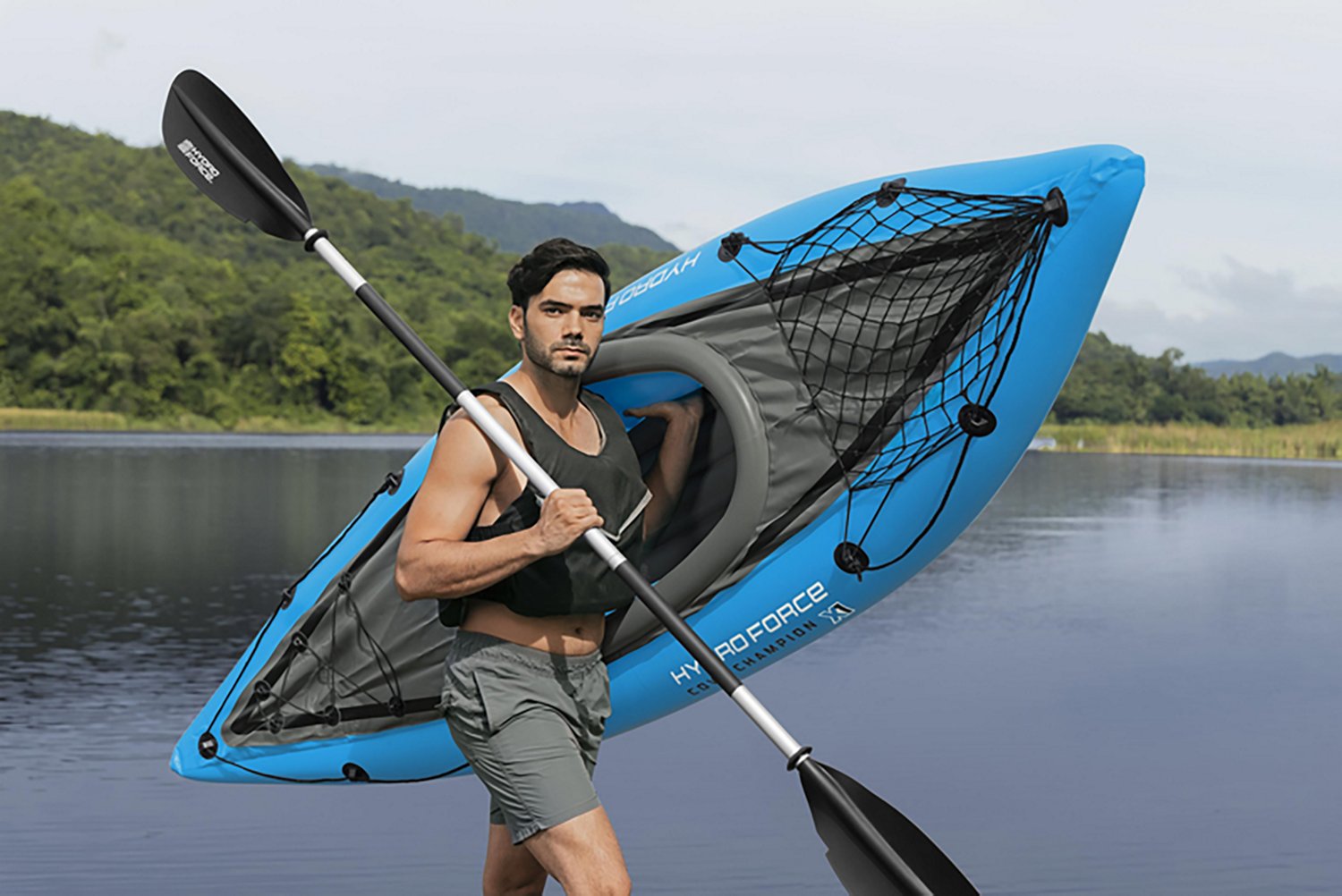 Bestway Hydro-Force Cove Champion Inflatable Kayak                                                                               - view number 7