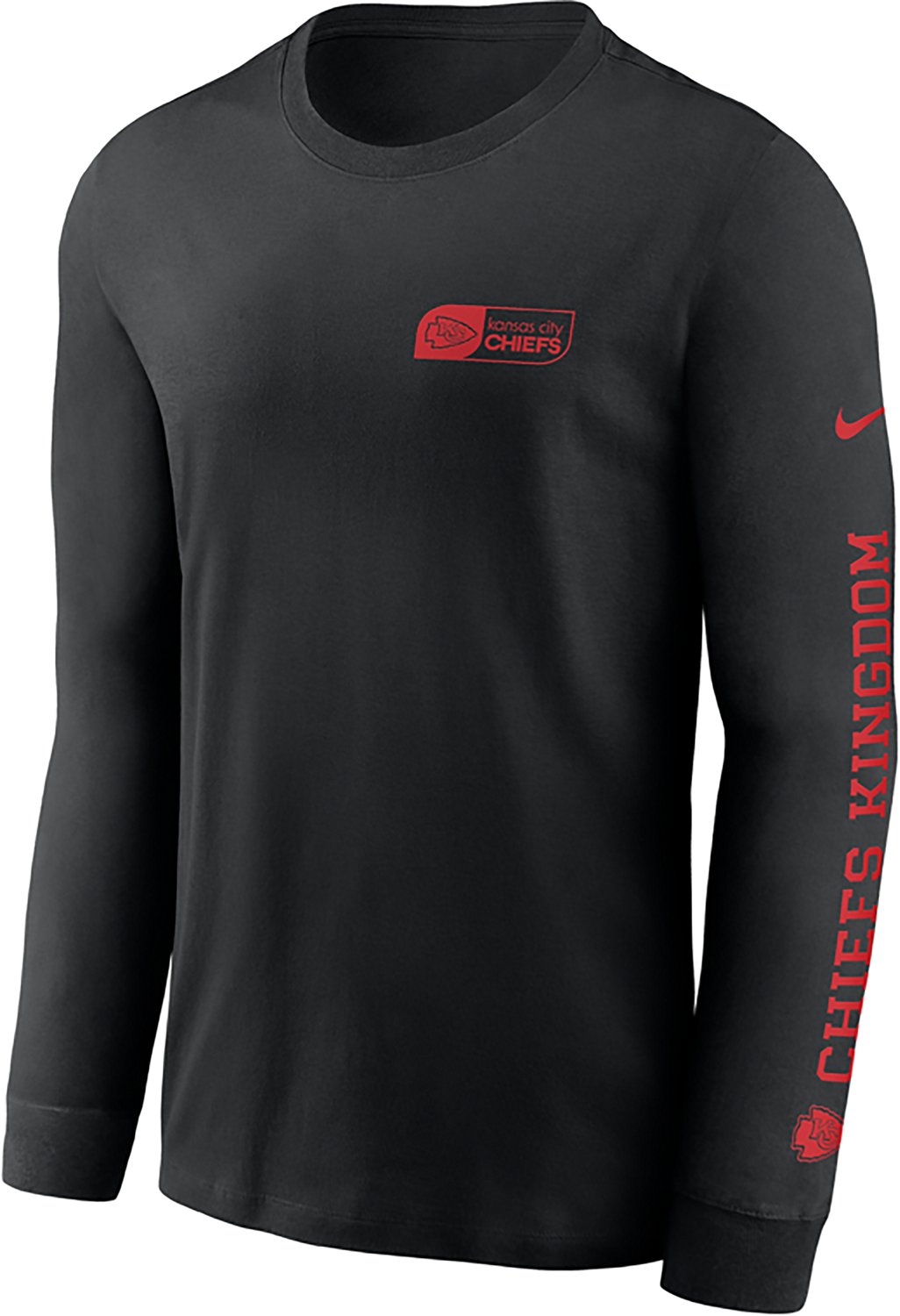 Nike Men's Chiefs All Out Essential Long Sleeve Tee - view number 2