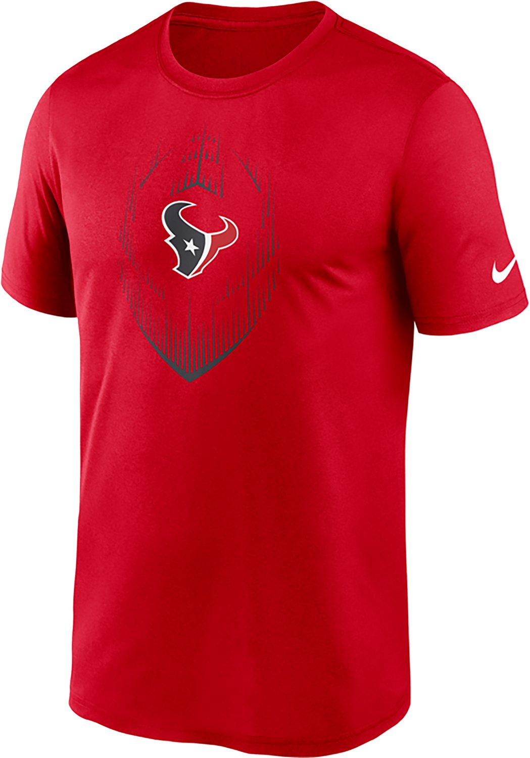 Nike Men's Texans Legend Icon Short Sleeve Tee - view number 2