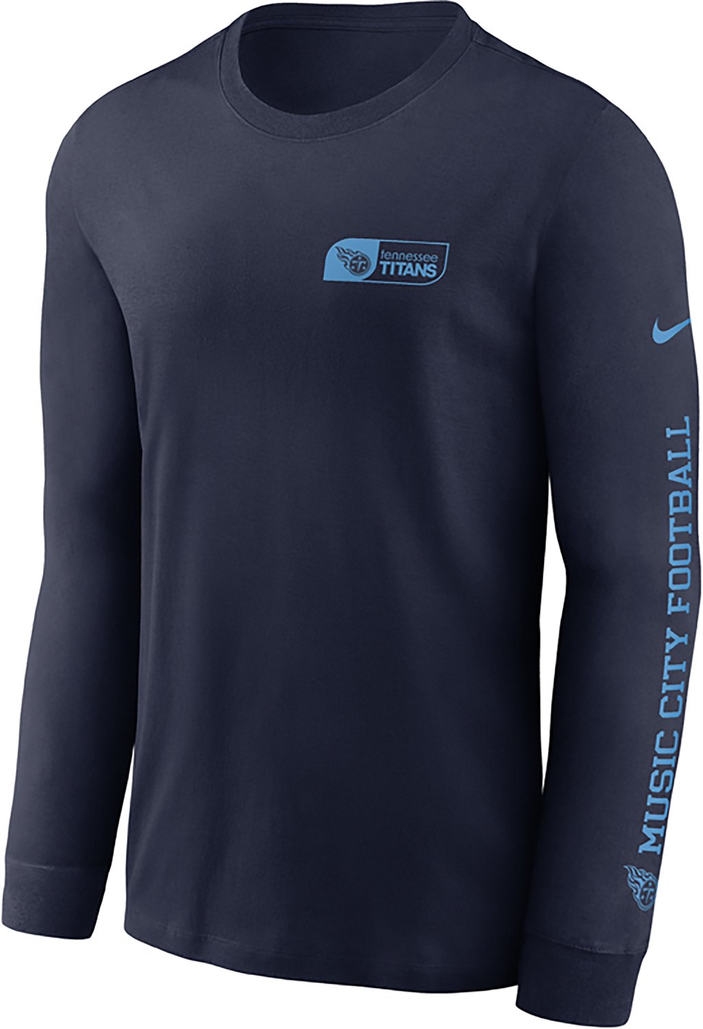 Nike Men's Titans All Out Essential Long Sleeve Tee - view number 2