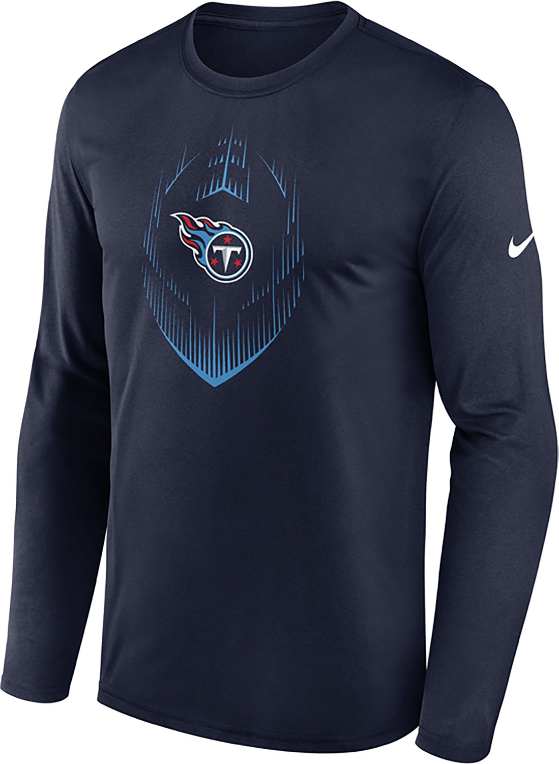 Nike Men's Titans Legend Icon Long Sleeve Tee - view number 2
