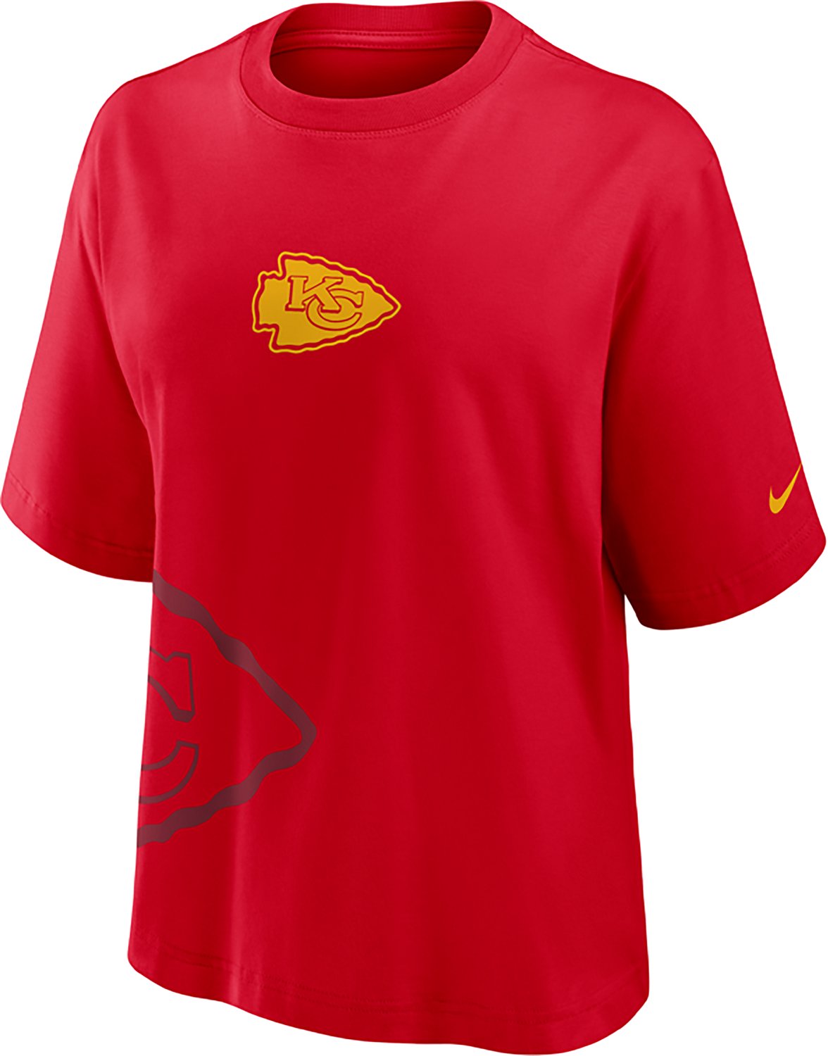 Nike Women's Chiefs Essential Boxy Short Sleeve Tee - view number 2
