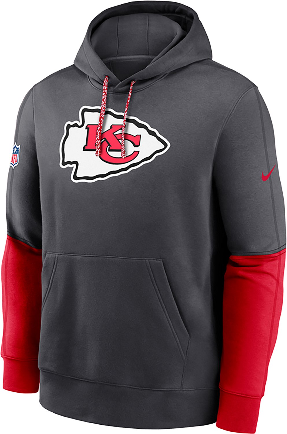 Nike Men's Chiefs Club TM Issue Long Sleeve Hoodie - view number 2
