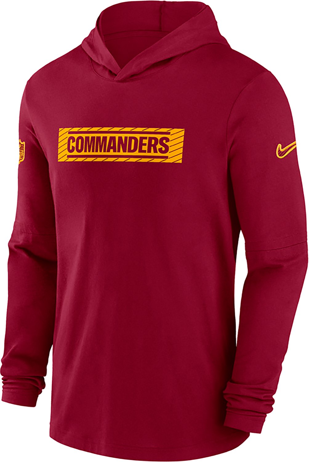 Nike Men's Commanders Dryfit Lightweight Long Sleeve Hoodie - view number 2