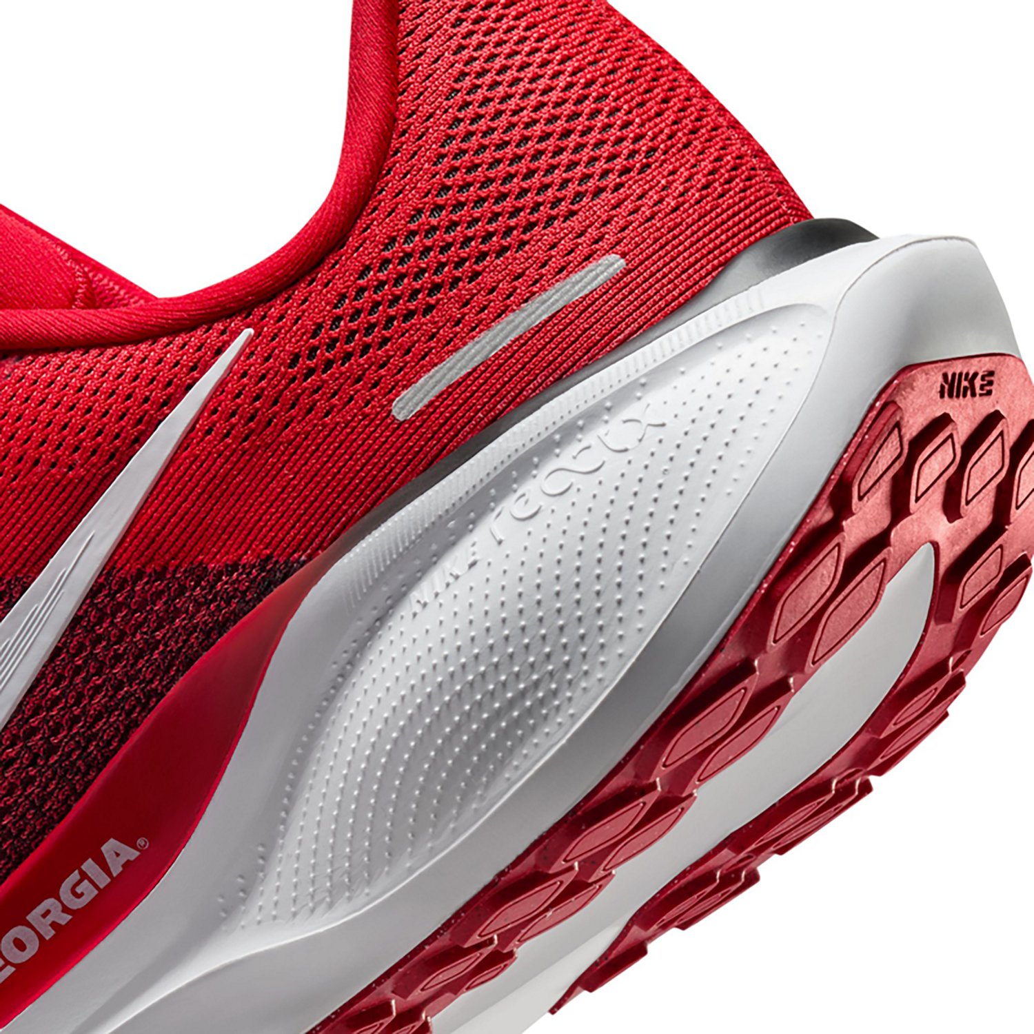 Nike Adults' University of Georgia Zoom Pegasus 41 Running Shoes - view number 8