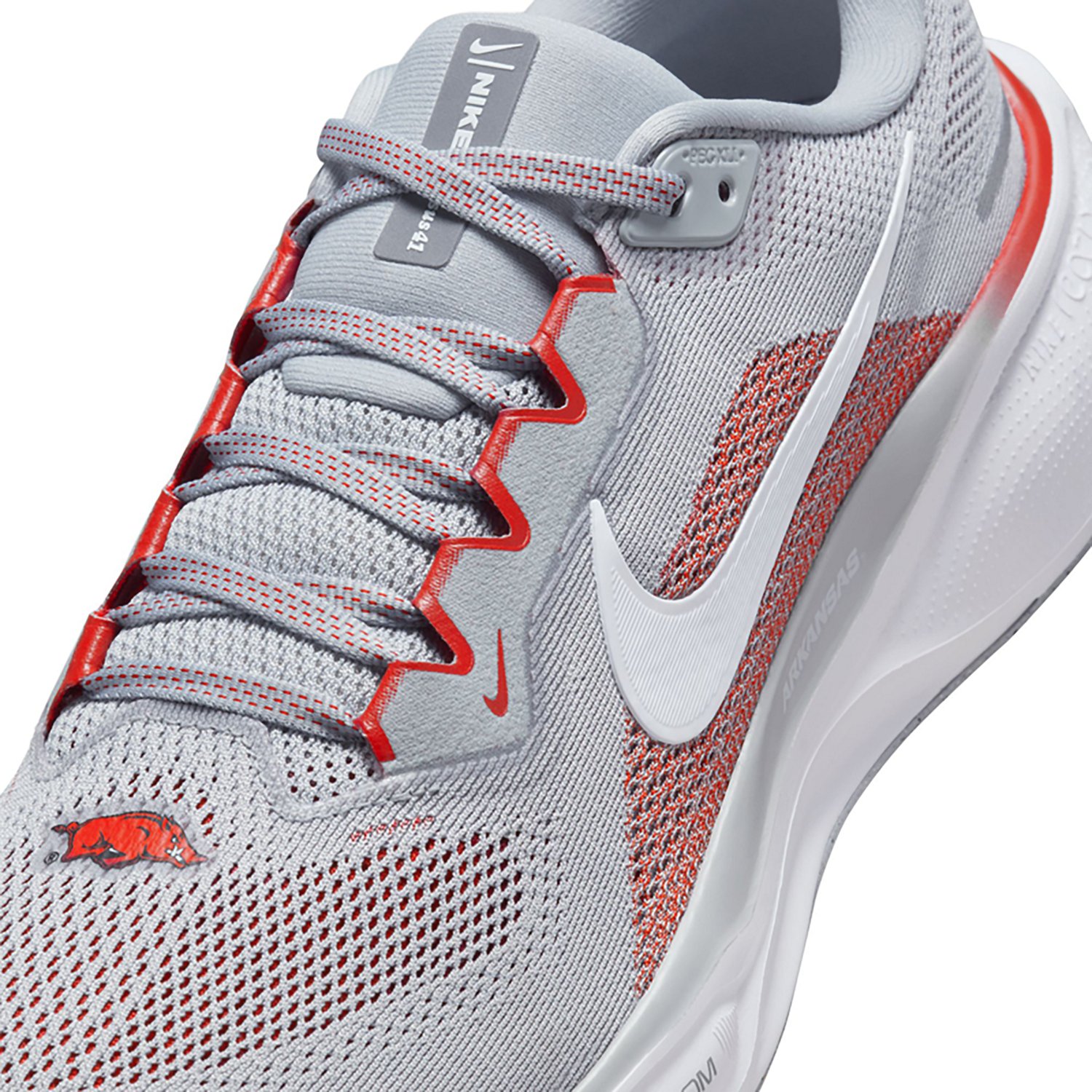 Nike Adults' Arkansas Zoom Pegasus 41 Running Shoes - view number 7