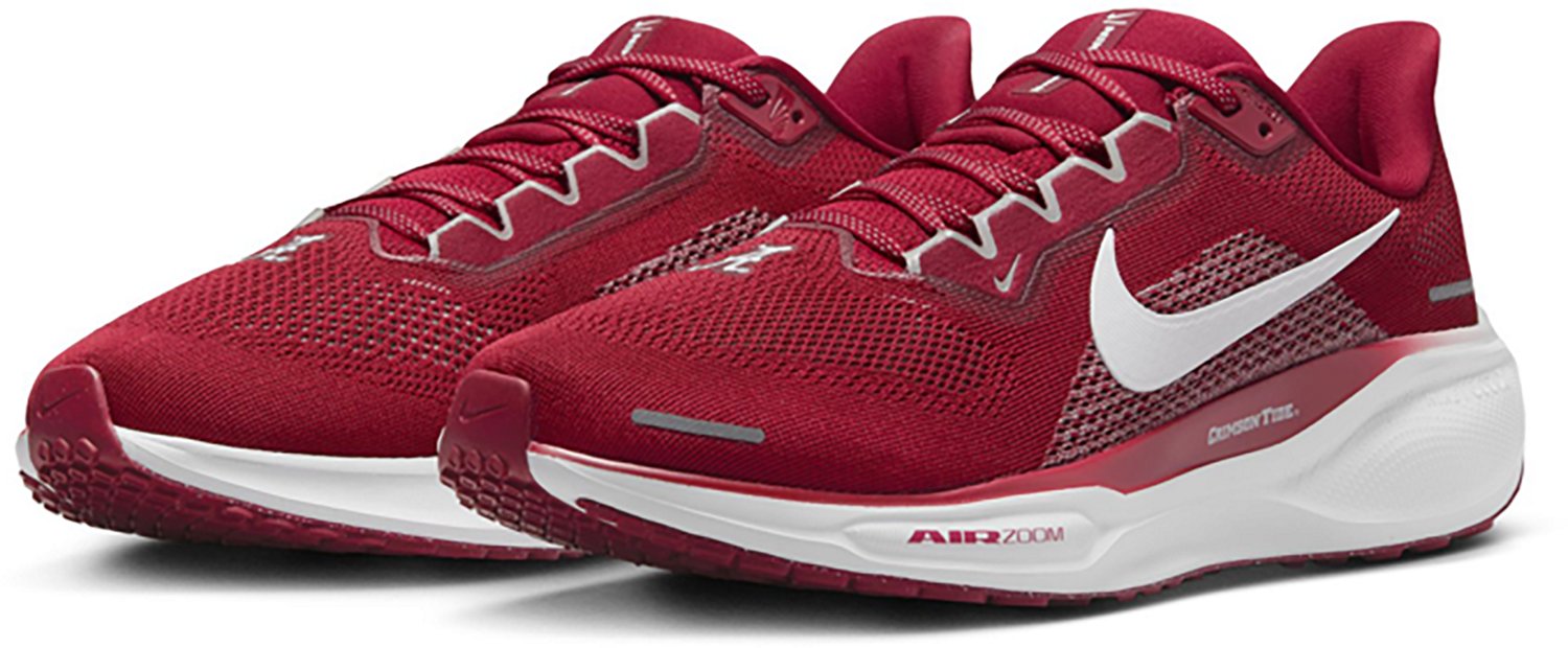 Nike Adults Alabama Zoom Pegasus 41 Running Shoes Academy