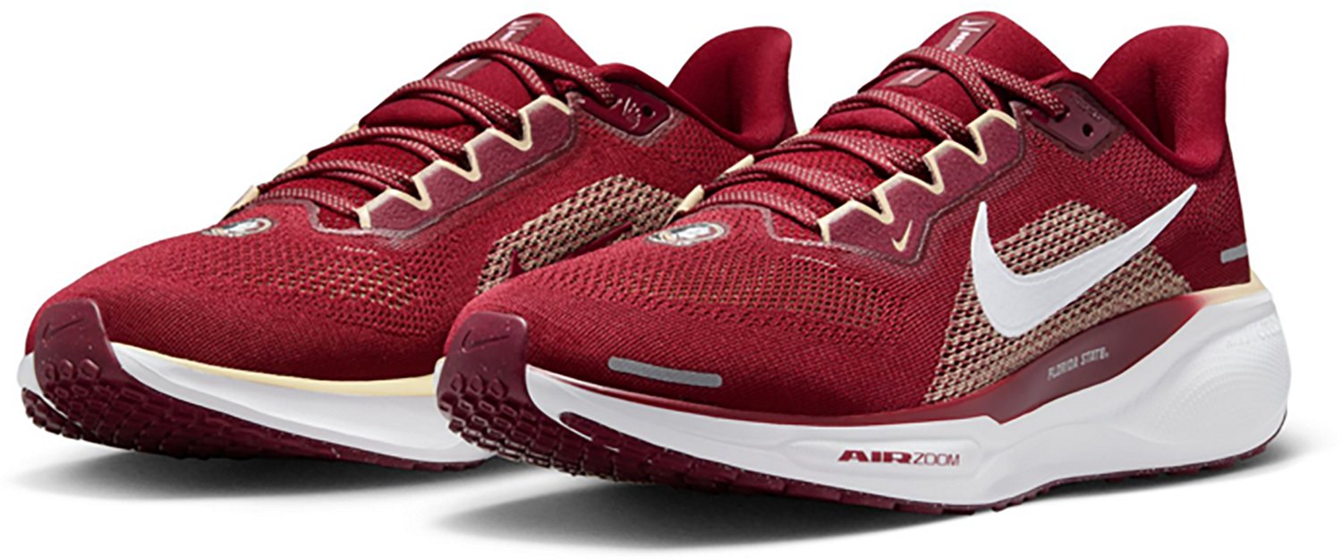 Nike Adults' FSU Zoom Pegasus 41 Running Shoes - view number 3