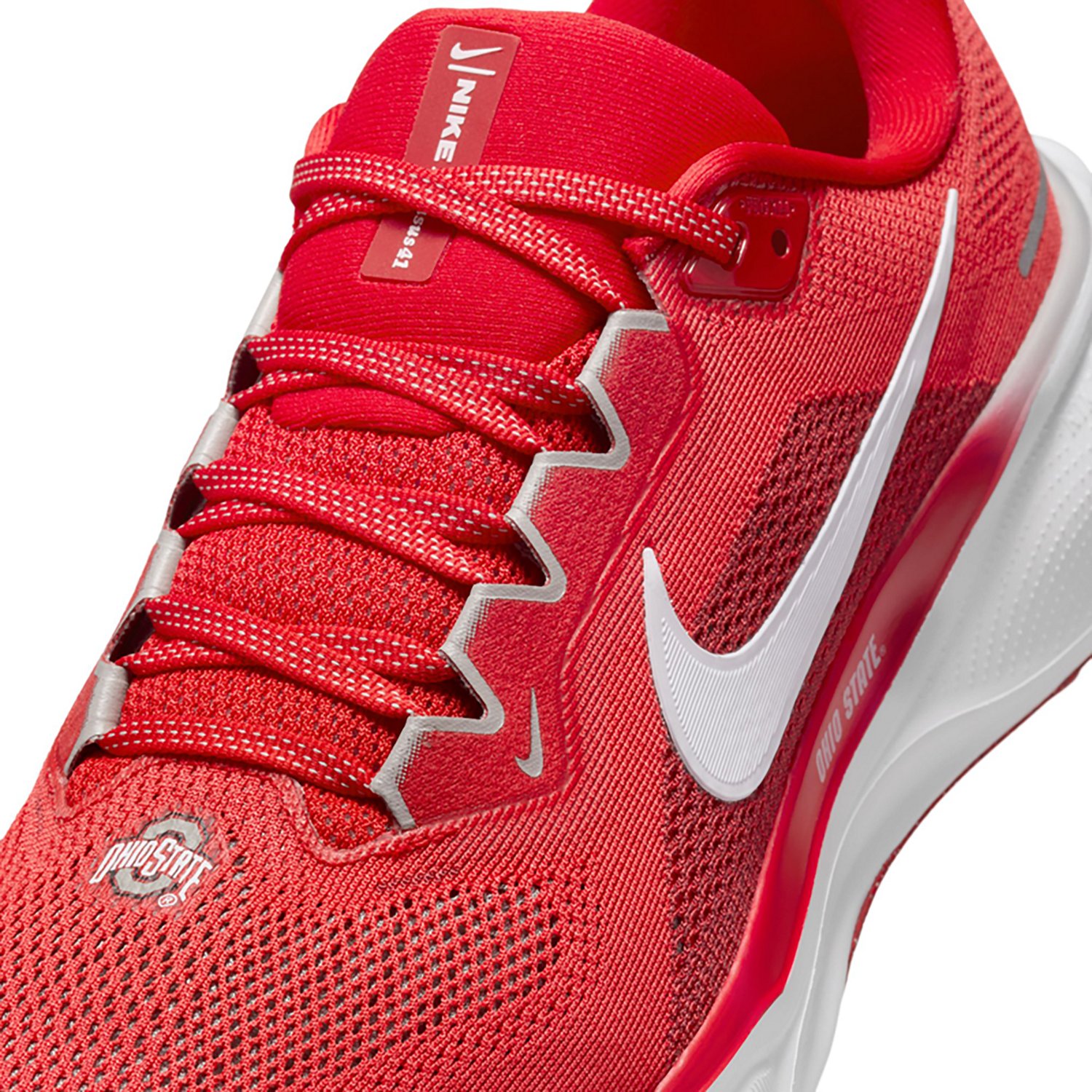 Nike Adults' Ohio State Zoom Pegasus 41 Running Shoes - view number 7
