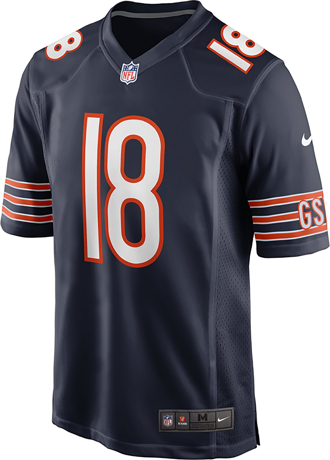 Nike Men's Chicago Bears Caleb Williams #18 Home Game Jersey - view number 2