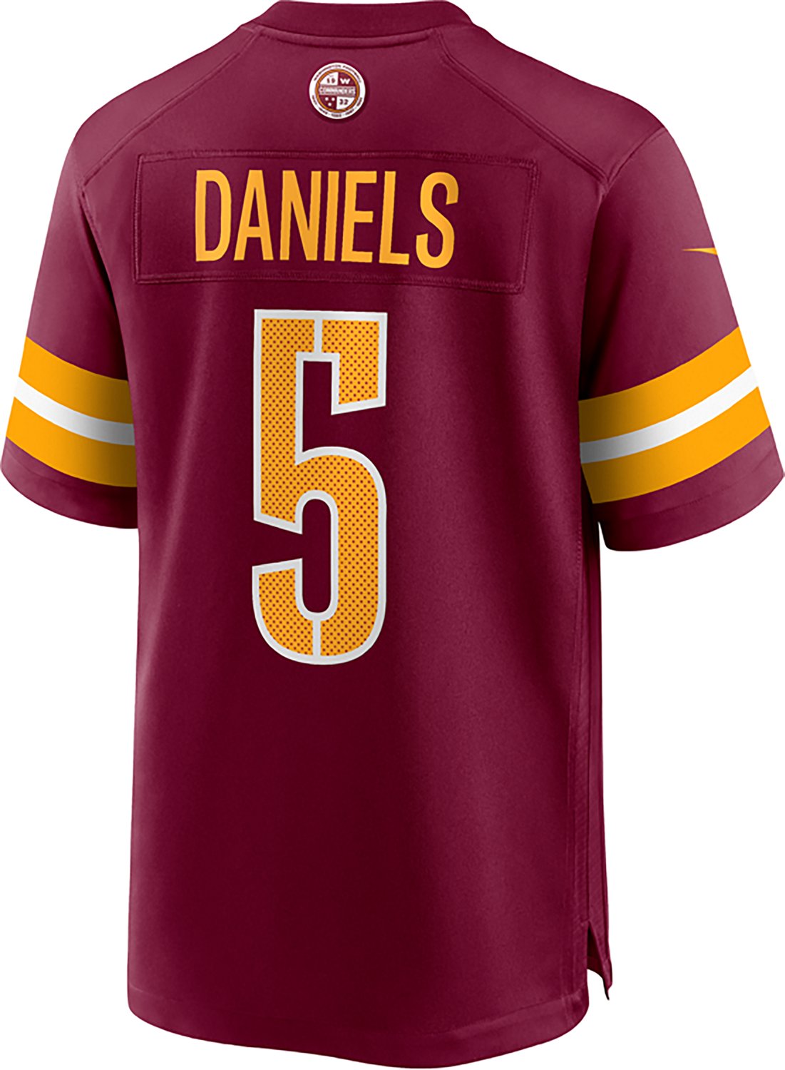 Nike Men's Washington Commanders Jayden Daniels #5 Home Game Jersey - view number 3