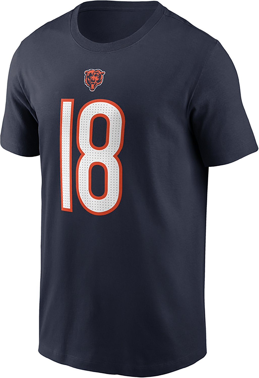 Nike Men's Bears Caleb Williams #18 Name and Number Short Sleeve Tee - view number 2