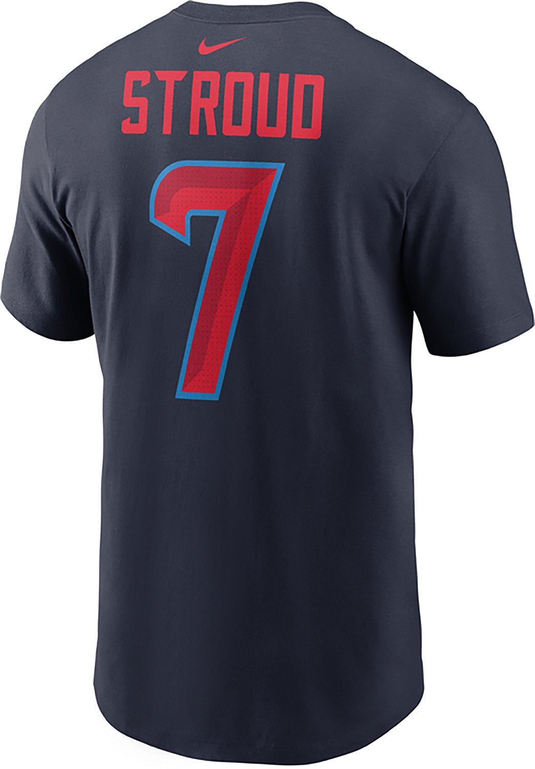 Nike Men's Texans Stroud #7 Name & Number Short Sleeve Tee - view number 3