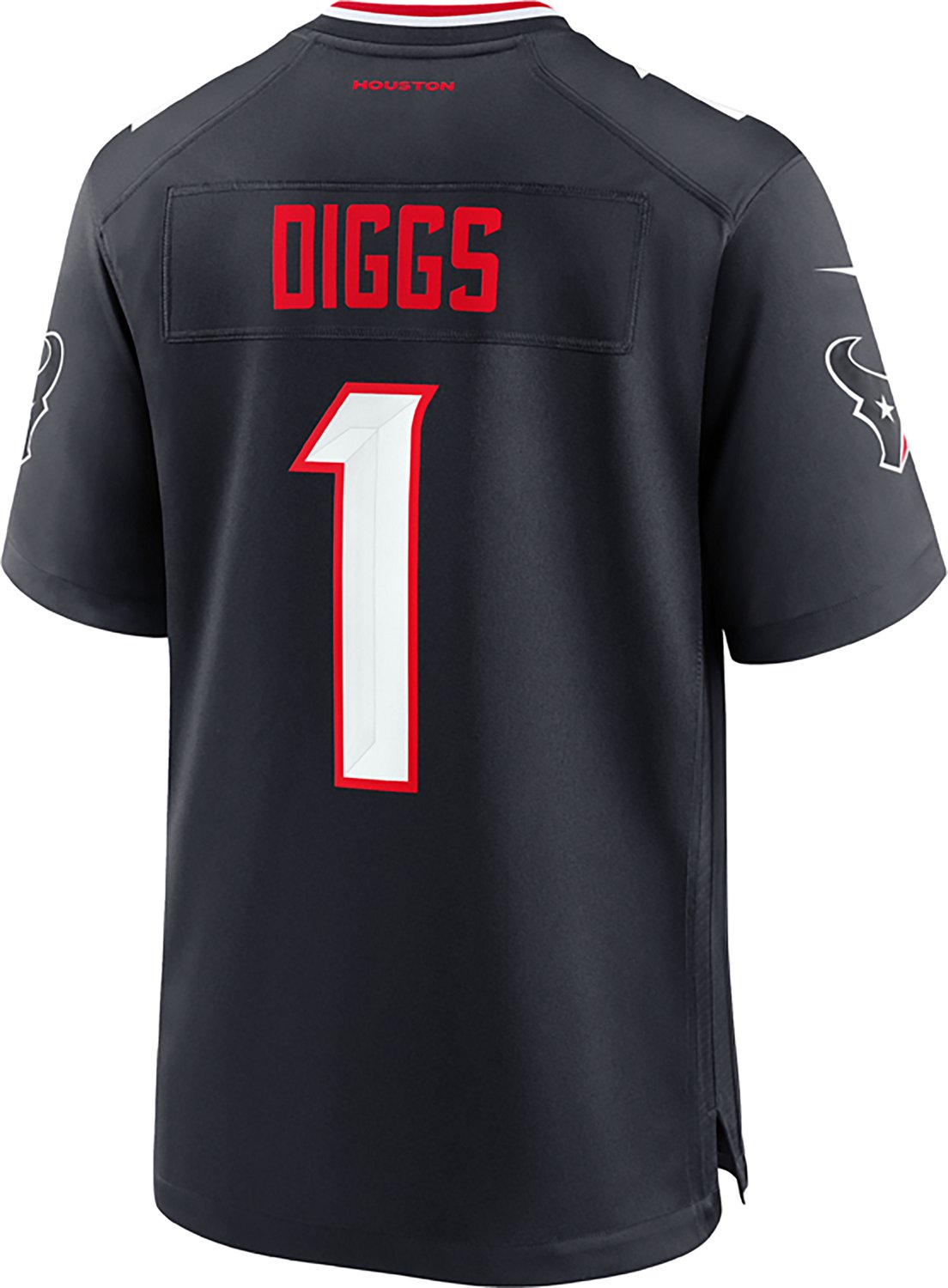 Nike Men's Texans Diggs 1 Home Game Jersey - view number 2