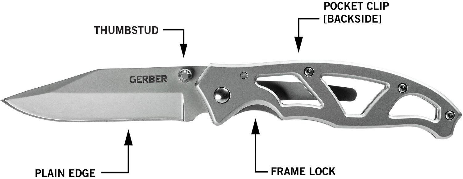 Gerber® Paraframe I Folding Knife                                                                                               - view number 3