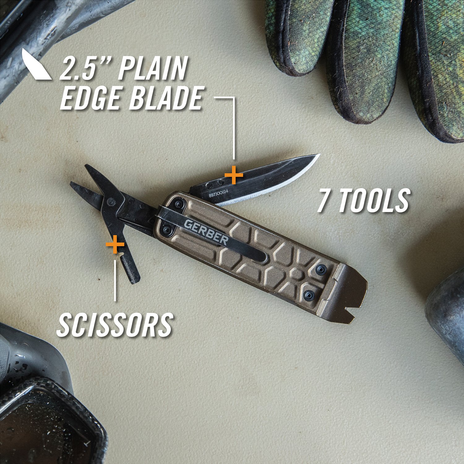 Gerber Lockdown Slim Pry Bronze Multi-Tool - view number 8