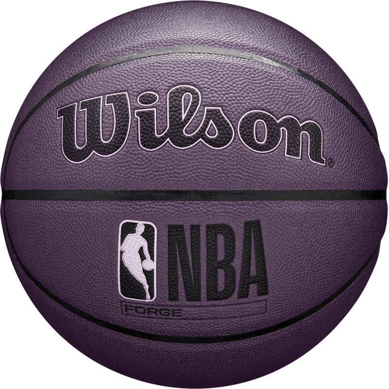 Wilson NBA Forge Basketball Purple, 28.5" - Basketball Accs at Academy Sports