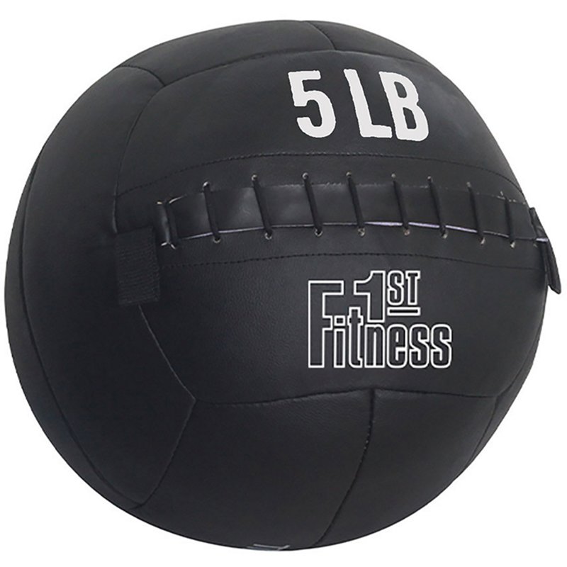 Fitness First 5 lb Wall Ball Black, 15 Lbs - Hand Exer. Equip. at Academy Sports