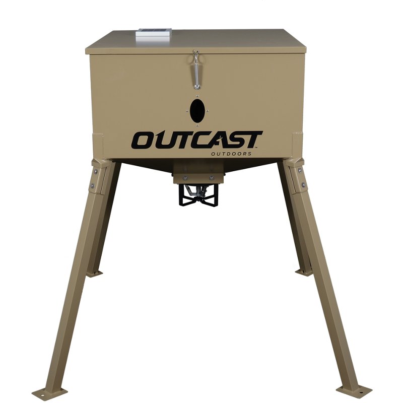 Outcast Outdoors 350 lb Corn Feeder - Feeder Parts And Accessories at Academy Sports