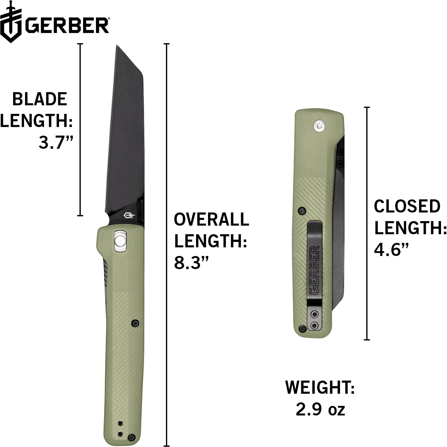 Gerber Pledge Folding Knife                                                                                                      - view number 6