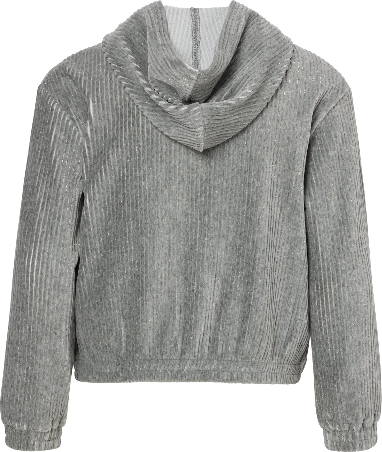 BCG Girls' Lifestyle Velour Long Sleeve 1/4 Hoodie                                                                               - view number 2