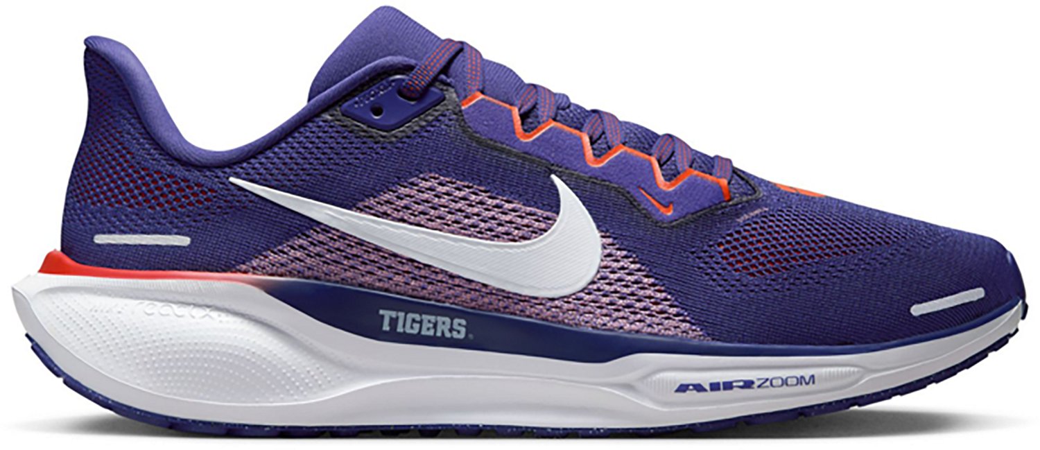 Nike Adult s Adult Clemson Zoom Pegasus 41 Running Shoes Academy