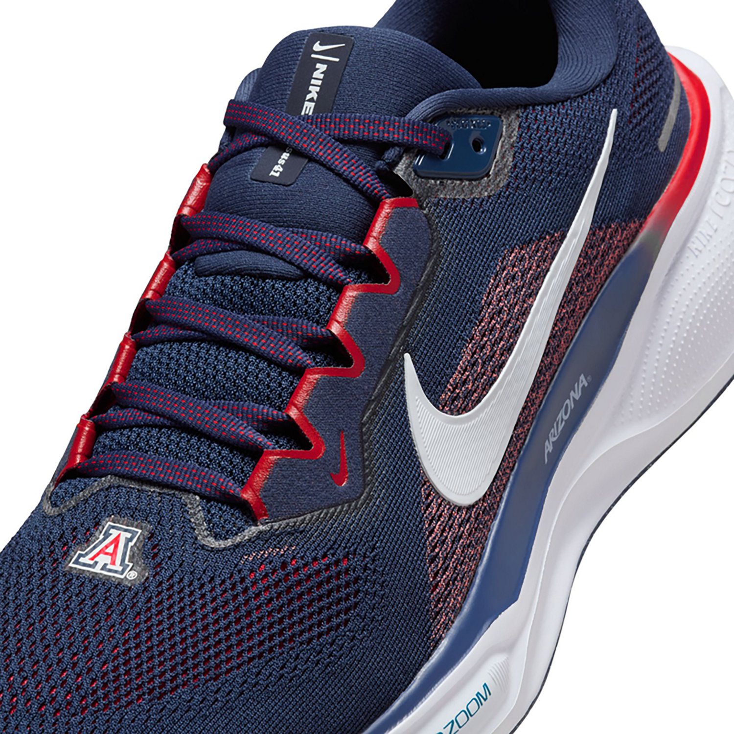 Nike Adult's Arizona Wildcats Zoom Pegasus 41 Running Shoes                                                                      - view number 7