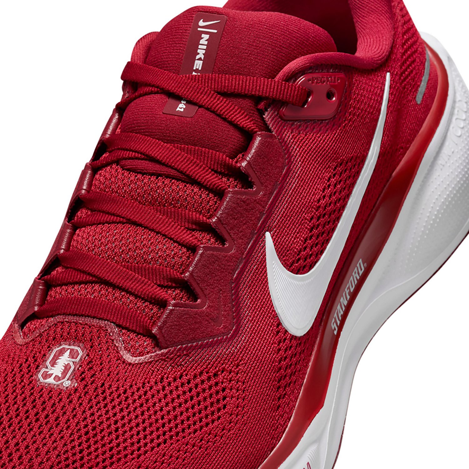 Nike Adult's Stanford Cardinal Zoom Pegasus 41 Running Shoes - view number 7