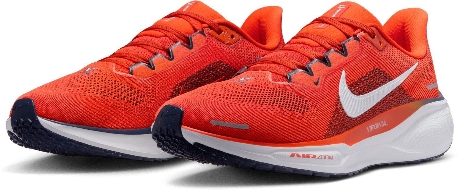 Nike Adult's Virginia Cavaliers Zoom Pegasus 41 Running Shoes                                                                    - view number 3
