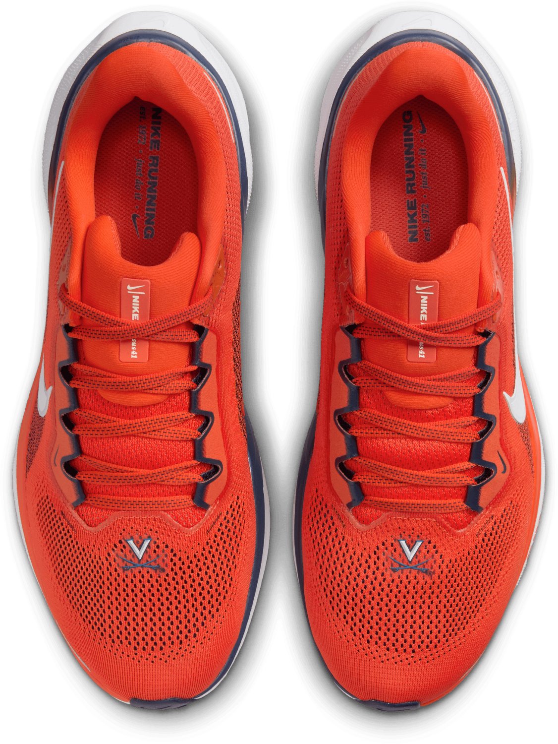 Nike Adult's Virginia Cavaliers Zoom Pegasus 41 Running Shoes                                                                    - view number 5